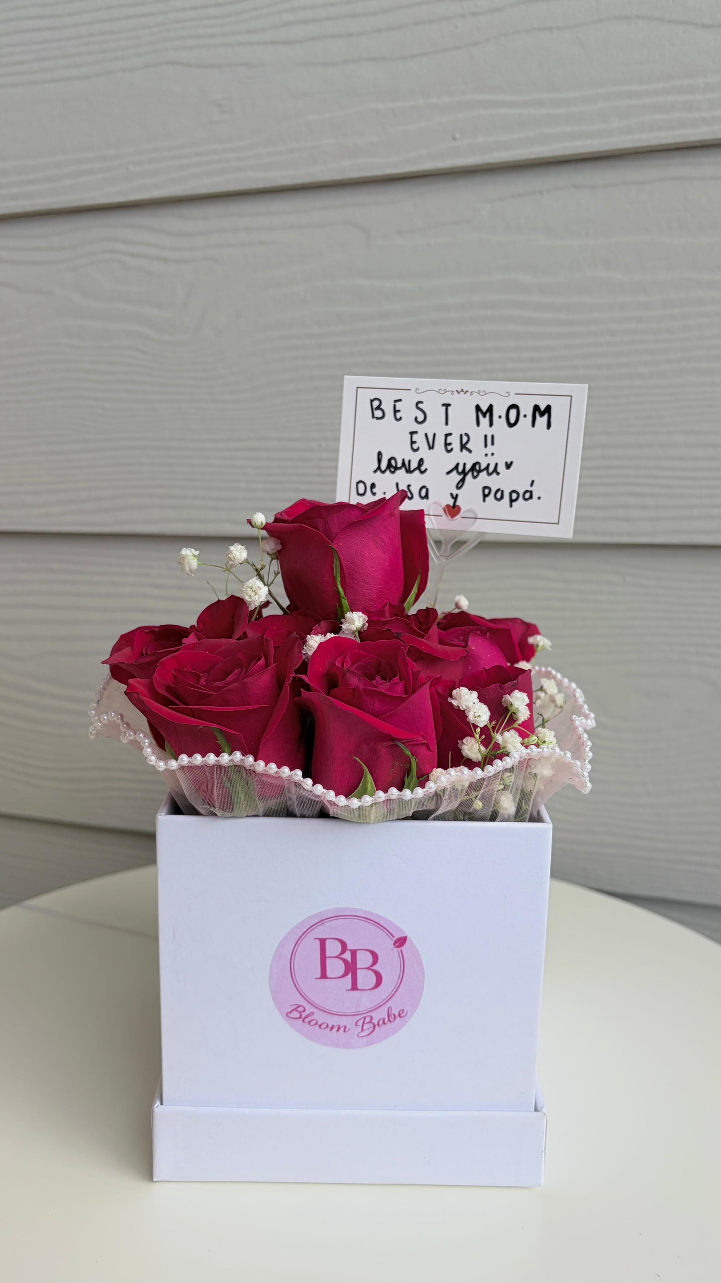 🌹Caja de Rosas BB💝
